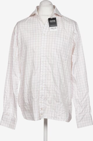 Christian Berg Button Up Shirt in L in White: front