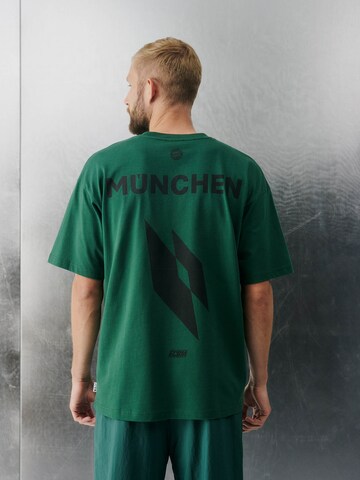 FCBM T-Shirt 'Curt' in Grün