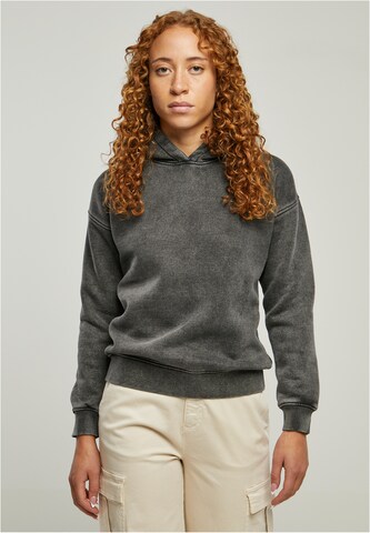 Urban Classics Sweatshirt in Black: front