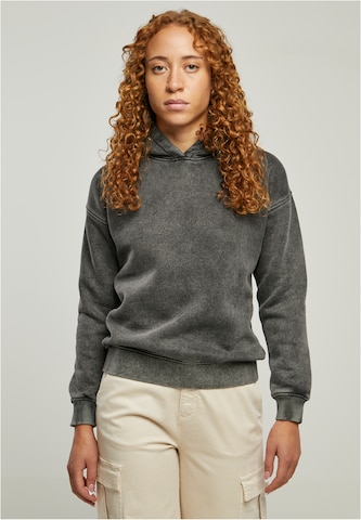 Urban Classics Sweatshirt in Black: front