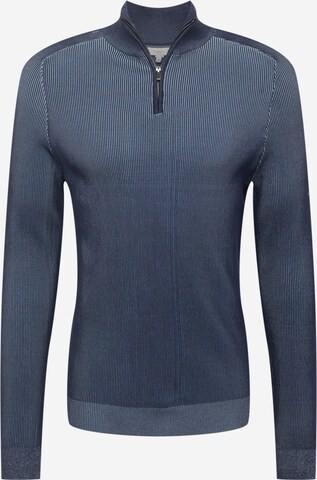 River Island Sweater in Blue: front