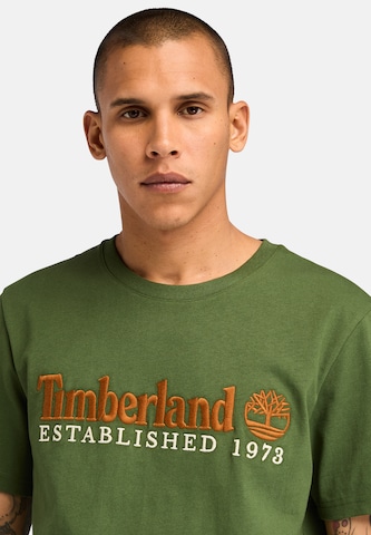 TIMBERLAND Majica | zelena barva