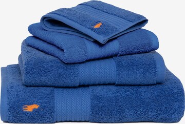 Ralph Lauren Home Shower Towel 'PLAYER' in Blue
