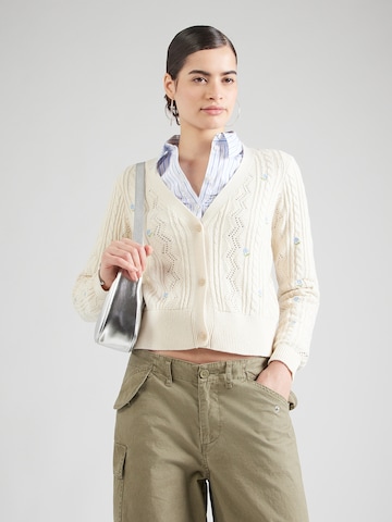 ONLY Kardigán 'ONLBIRTIE' - bézs: elől