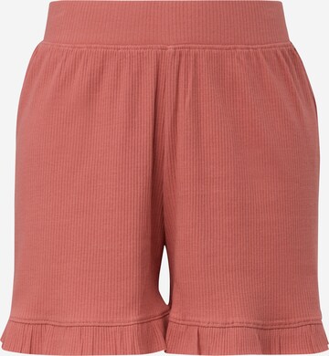 QS Loose fit Trousers in Orange: front