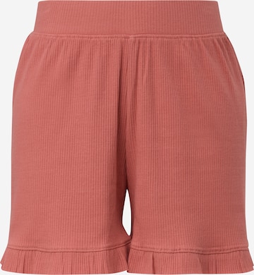 QS Loosefit Shorts in Orange: predná strana