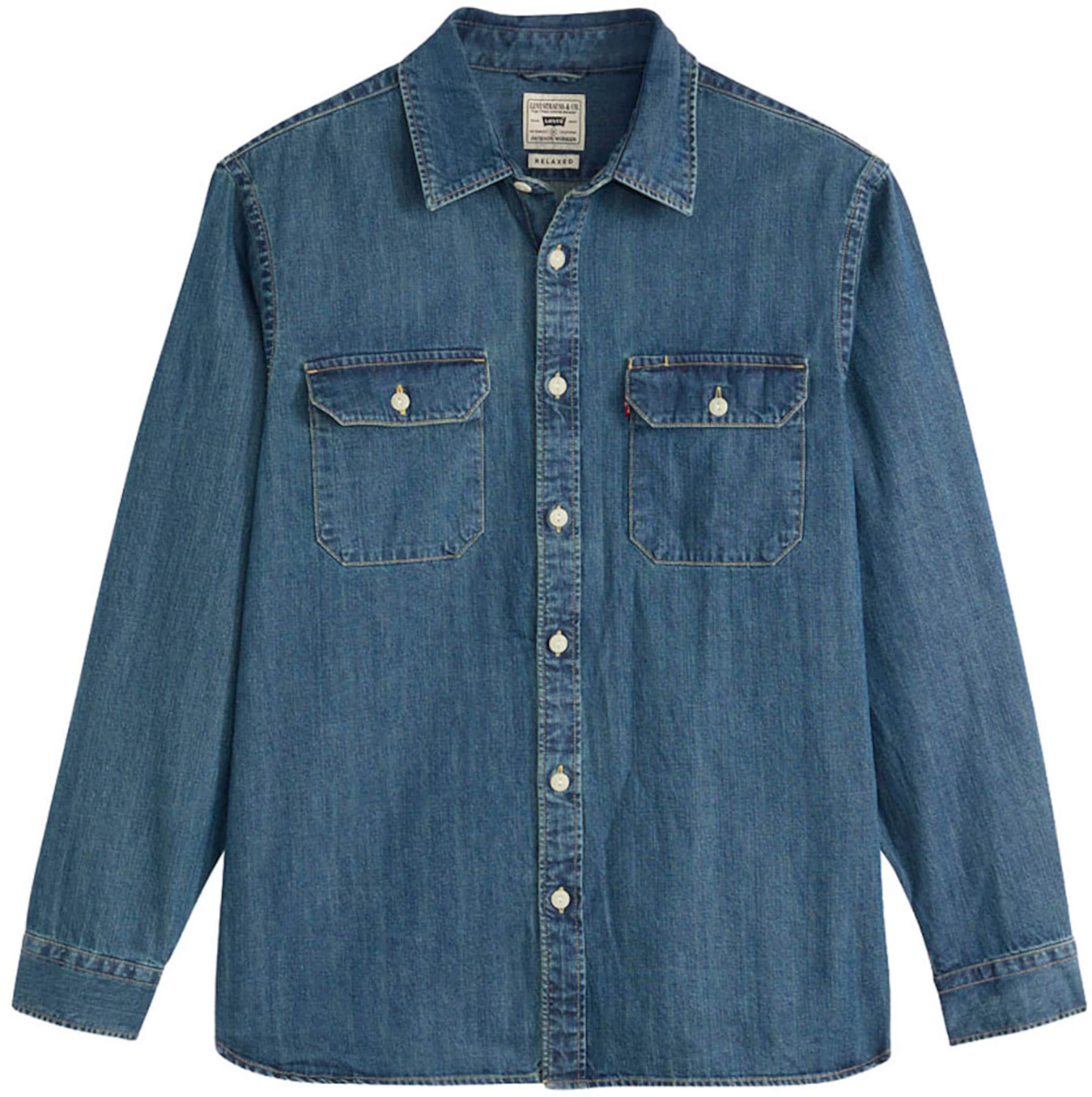 LEVI'S ® Hemd in Blau: Vorderseite