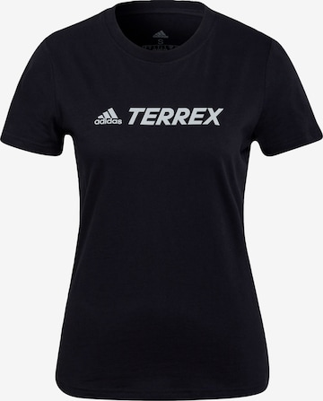 ADIDAS TERREX Funkční tričko – modrá: přední strana