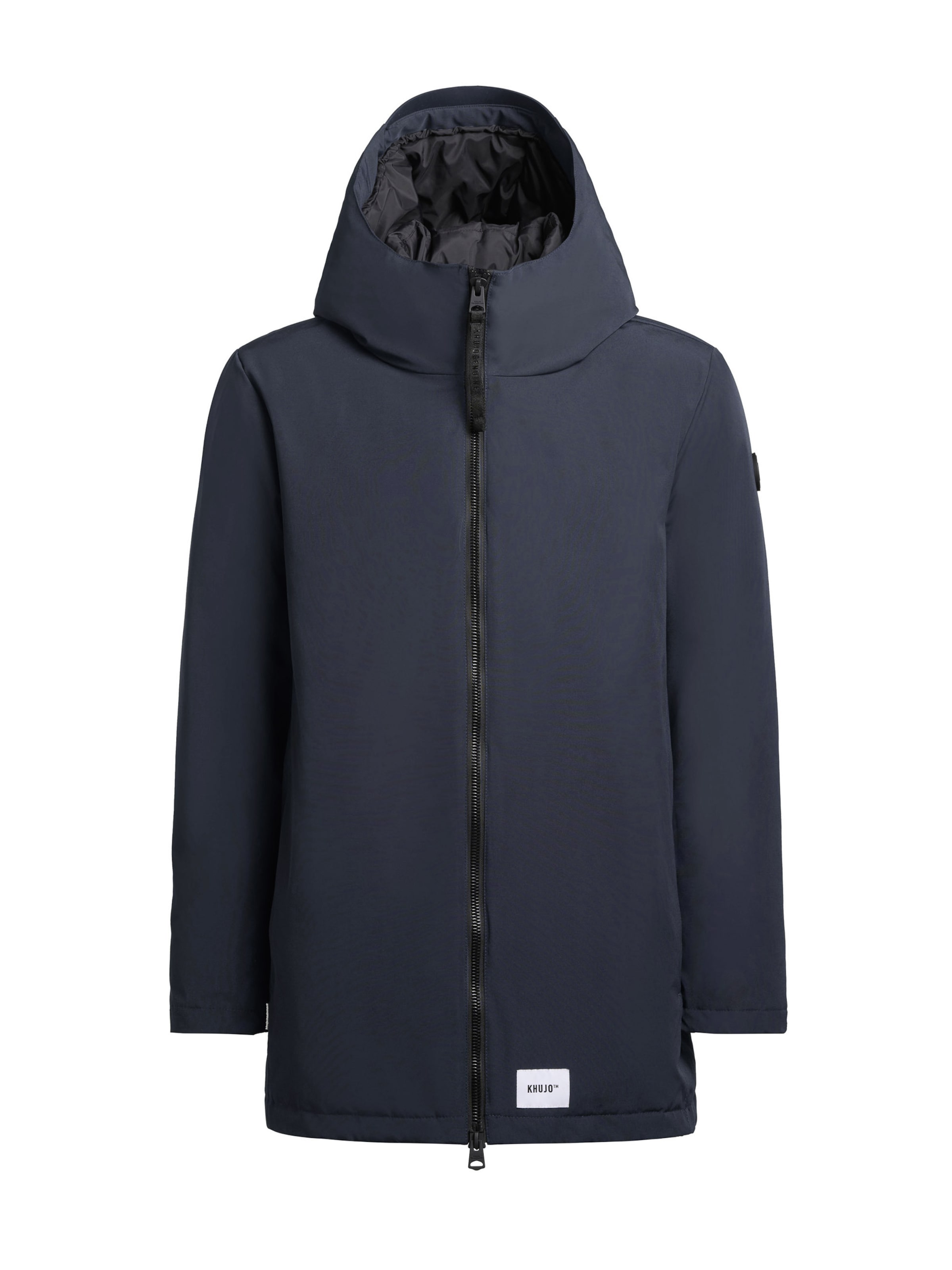 Giacca invernale 'NEDD' khujo di colore blu / blu scuro, Visualizzazione prodotti