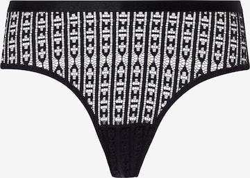 Hanro Panty ' Hedy ' in Black: front