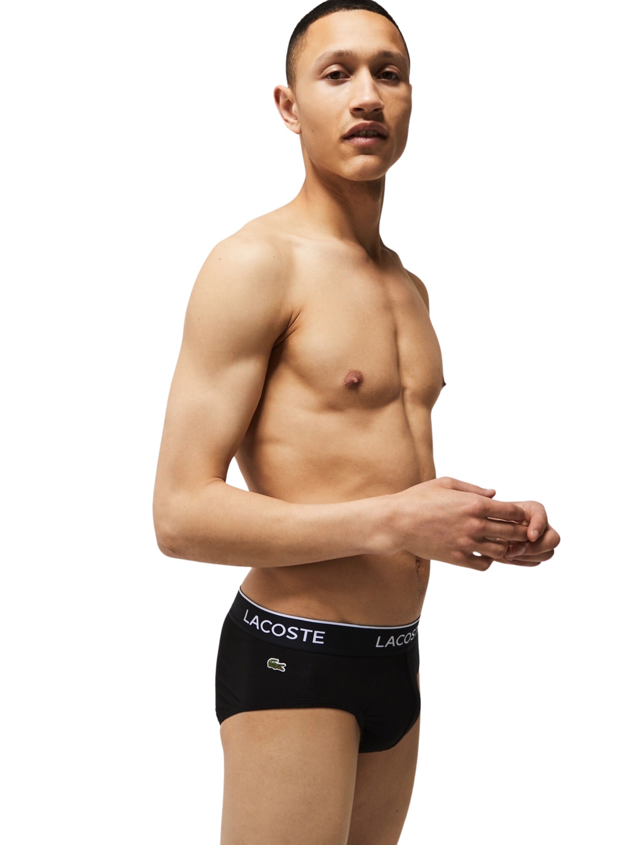 Slip LACOSTE en noir