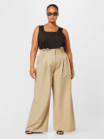 Vero Moda Curve Top 'BIANCA' in Zwart