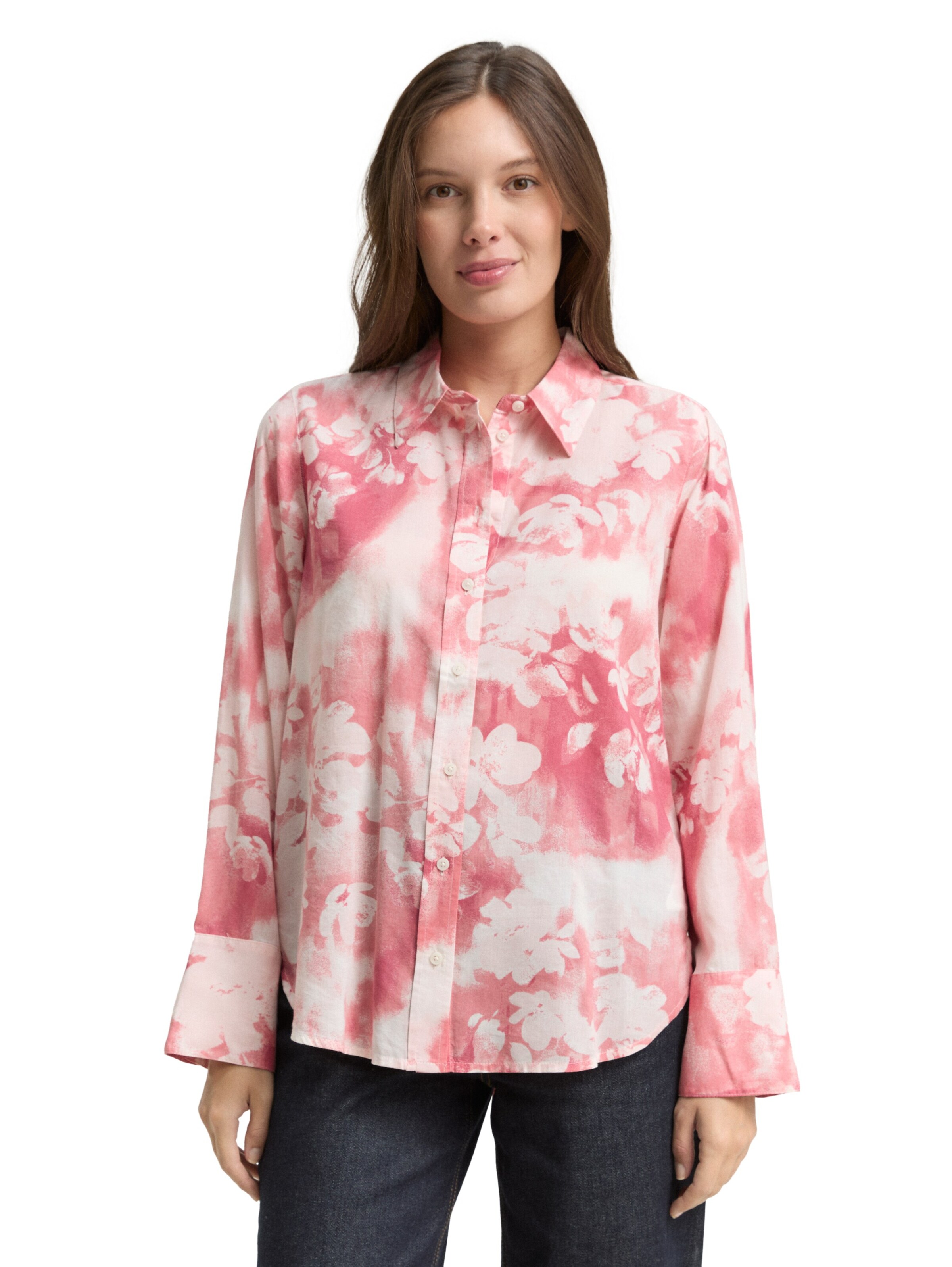 TOM TAILOR Blouse in Pink: front