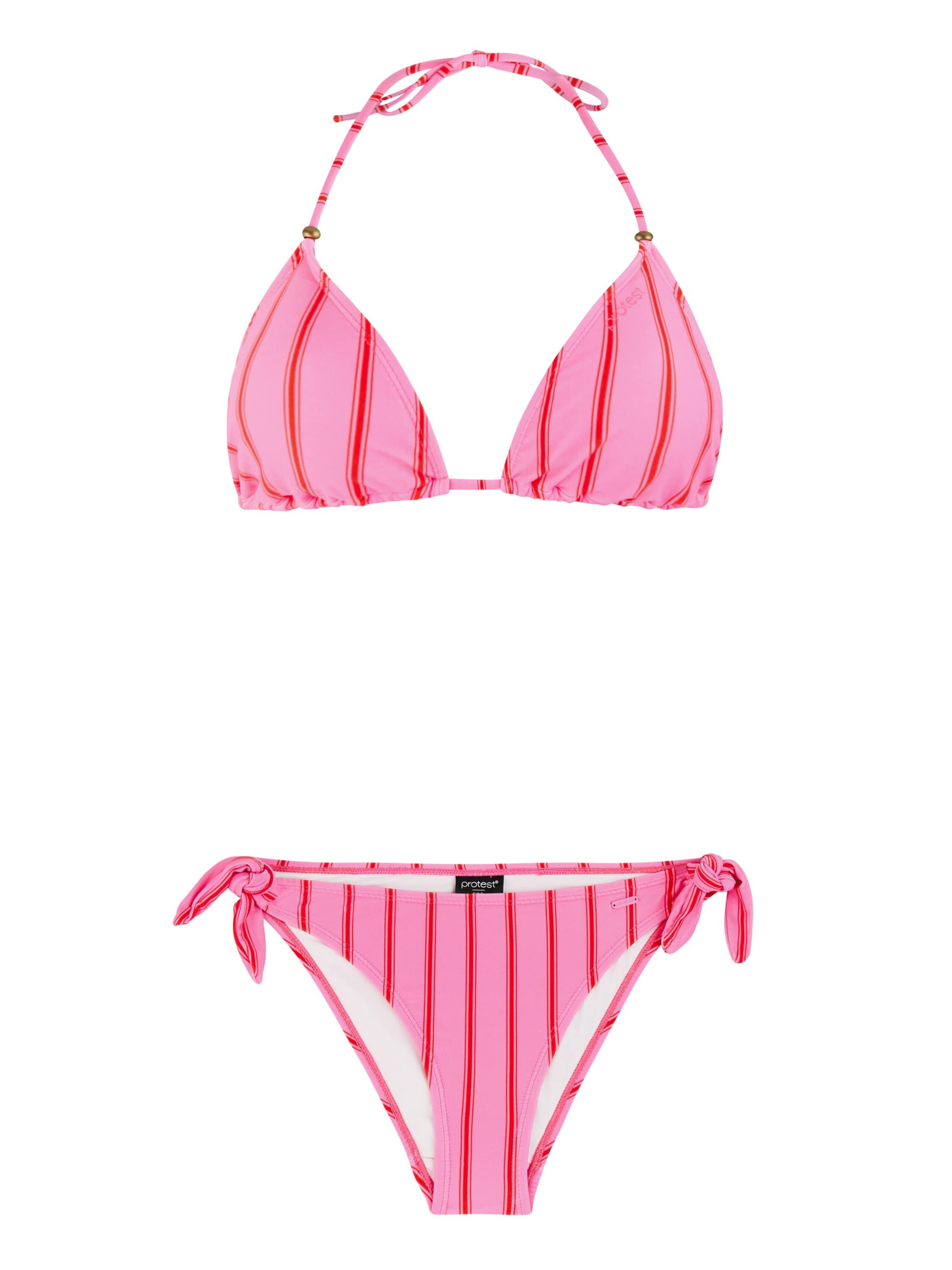 PROTEST Triangel Bikini 'PRTEvans' in Pink: Vorderseite