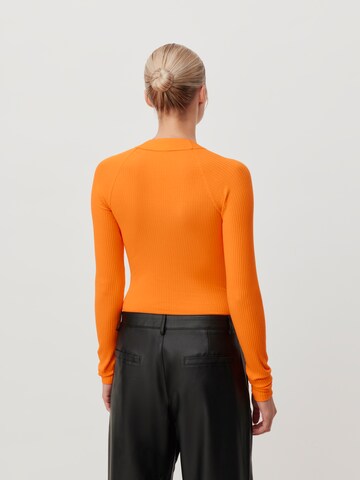 Shirtbody 'Selena' LeGer by Lena Gercke en orange