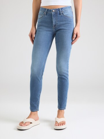 Coupe slim Jean 'SCARLETT' Lee en bleu : devant