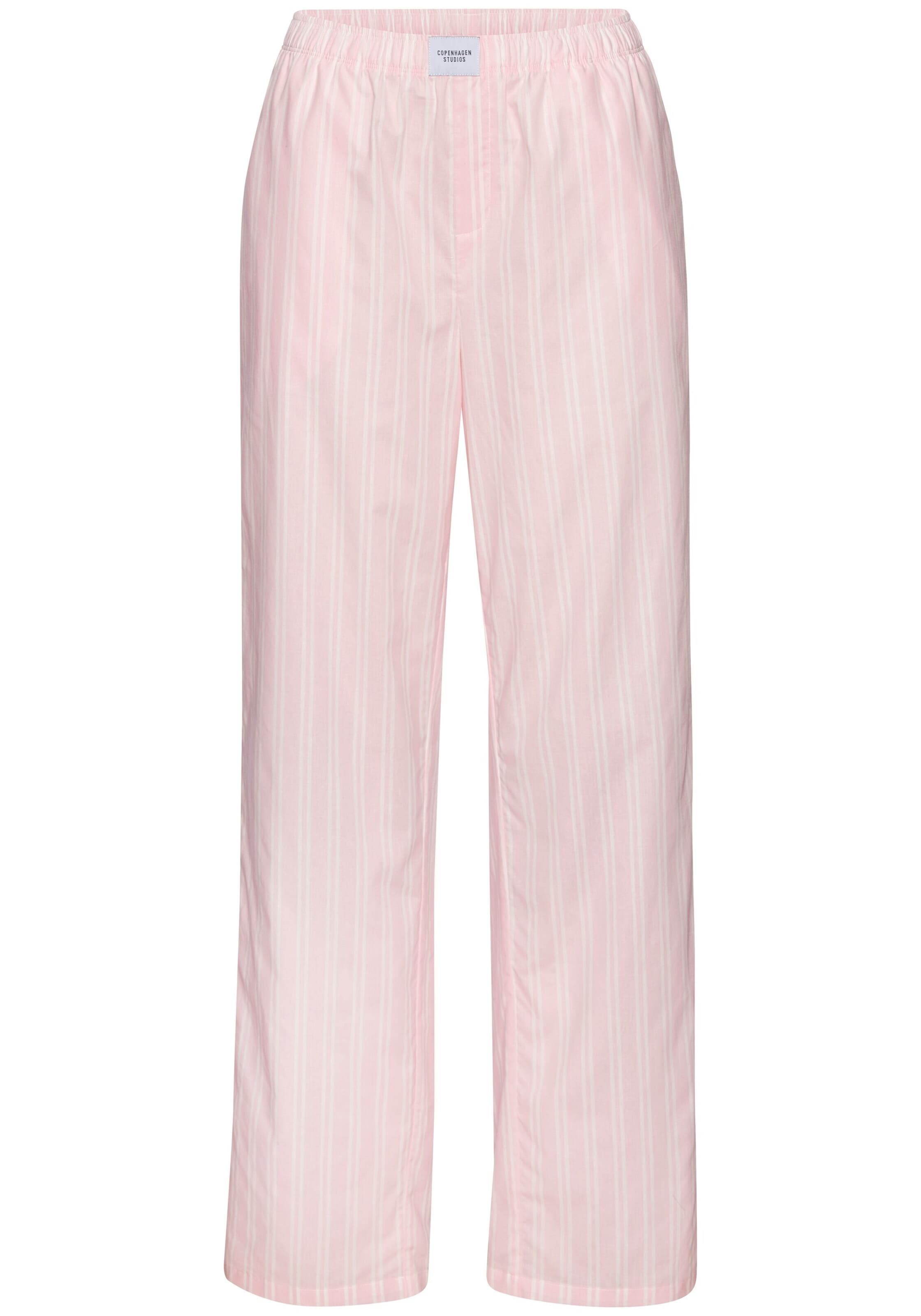 Pantalon de pyjama Copenhagen Studios en rose : devant