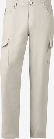 Jan Vanderstorm Loosefit Tiefbundhose ' Carlson ' in Beige: predná strana