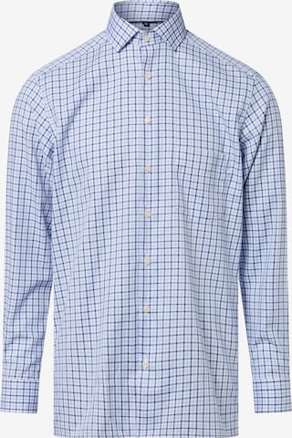 Andrew James Button Up Shirt in Blue: front