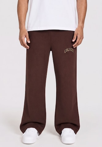 Colucci Loose fit Trousers in Brown: front