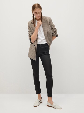 MANGO Skinny Jeans 'Isa' in Zwart