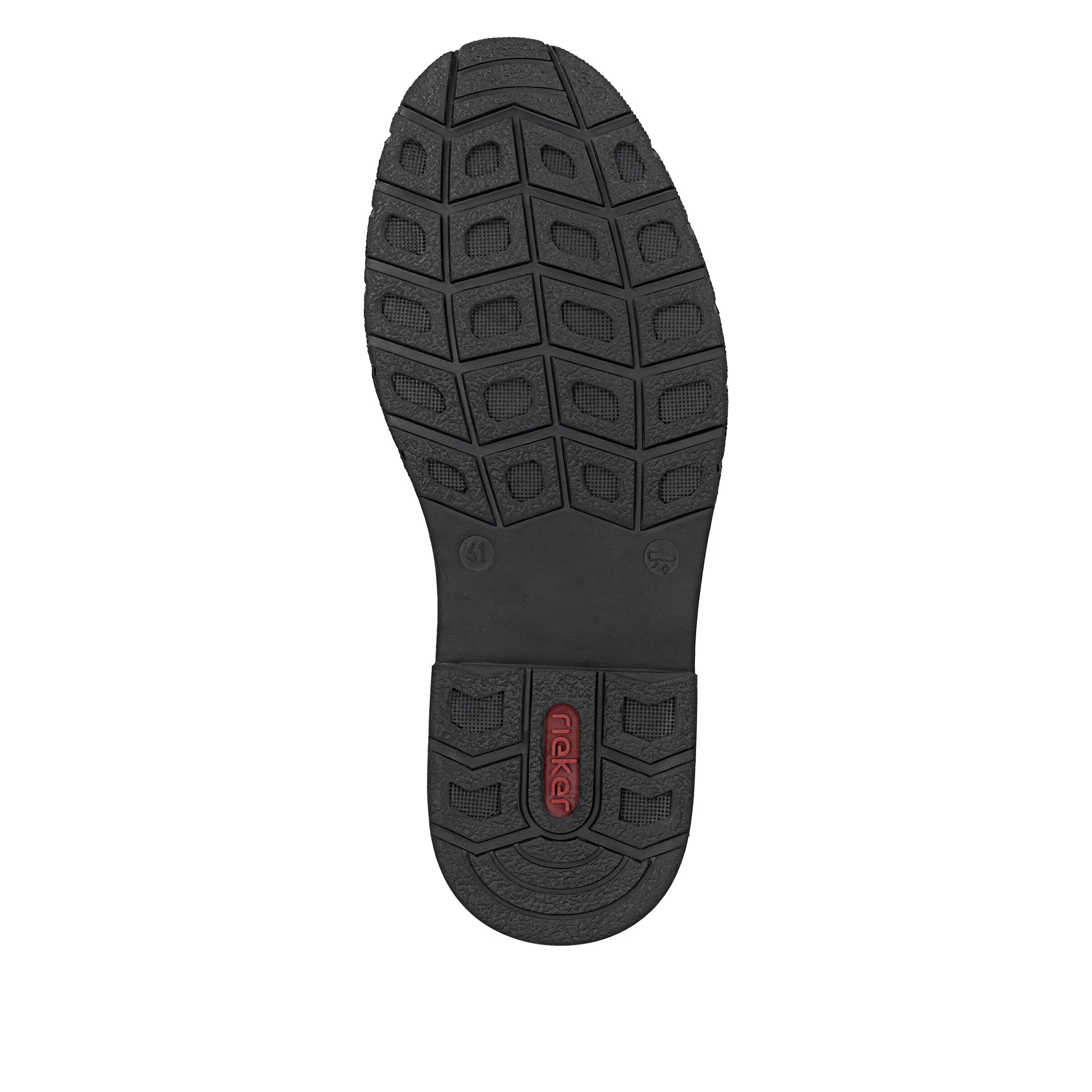 Rieker Schnürschuh in Schwarz