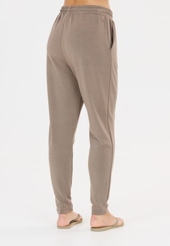 Athlecia Tapered Sweatpants 'Jacey' in Braun