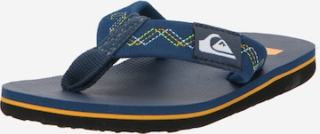QUIKSILVER Beach & Pool Shoes in Blue: front