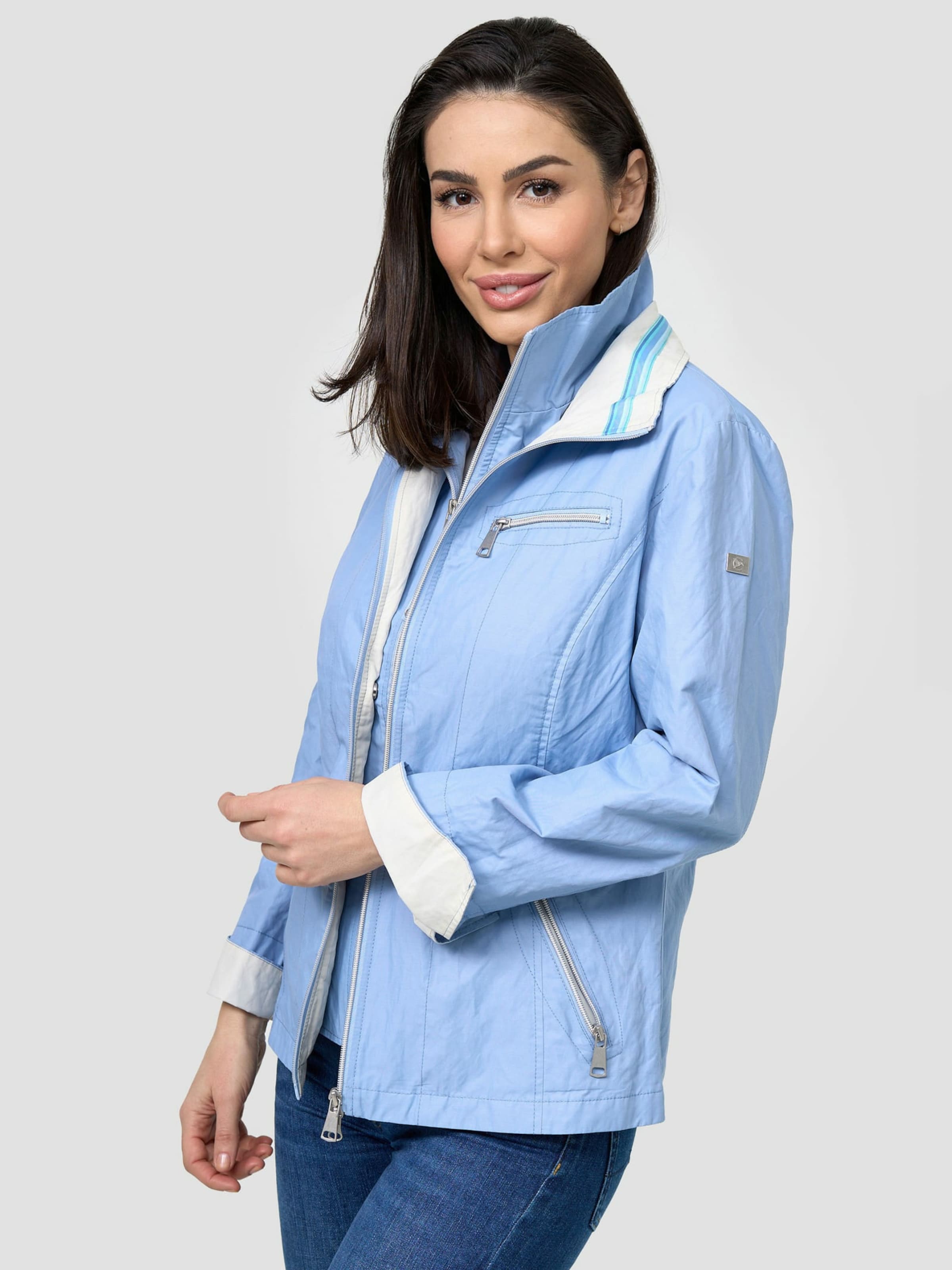 Frauen Jacken Kirsten Übergangsjacke 'Madita’ in Hellblau - DA69888 Frauen Jacken Kirsten Übergangsjacke 'Madita’ in Hellblau - DA69888