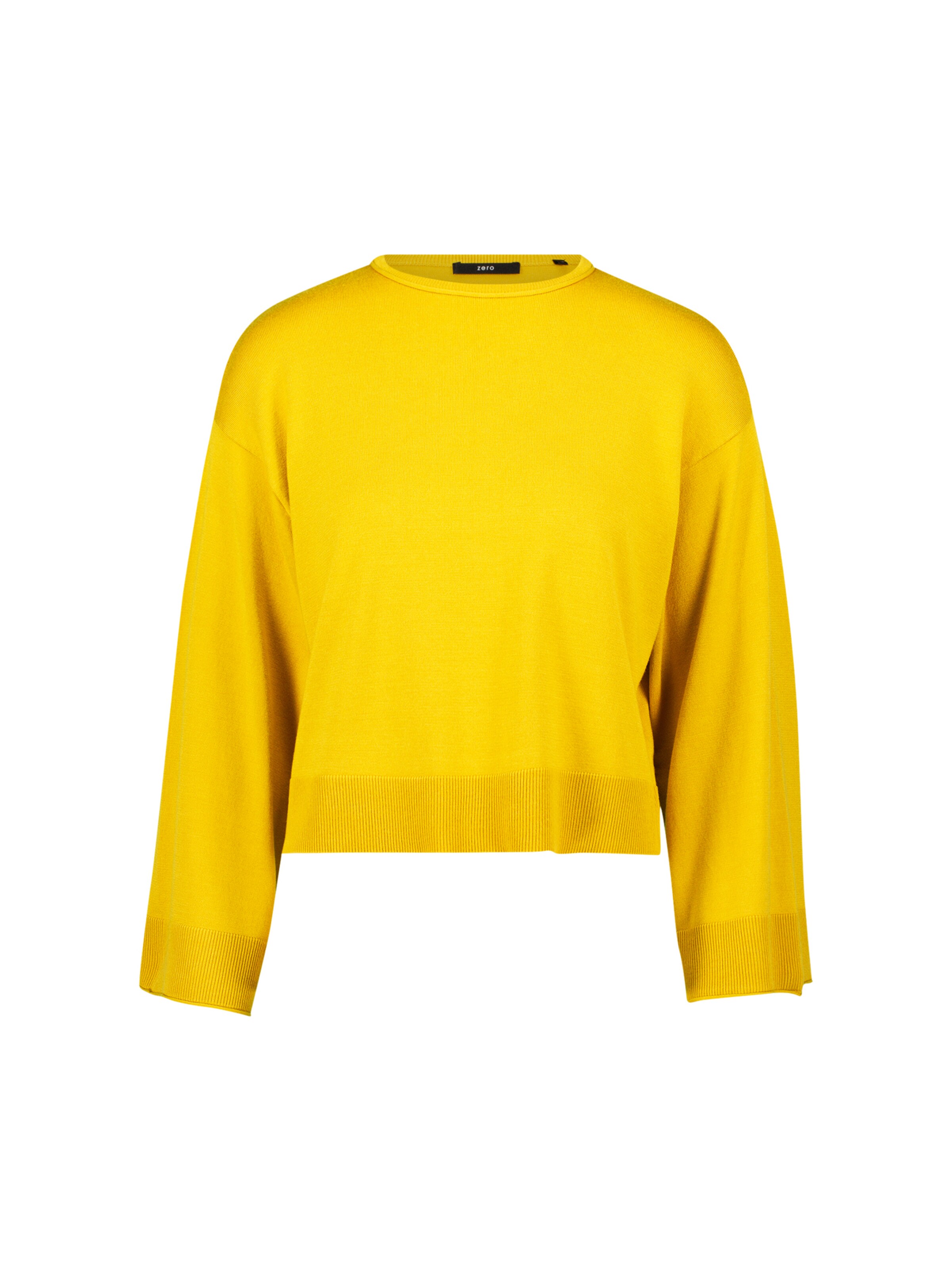 zero Pullover in Gelb: Vorderseite