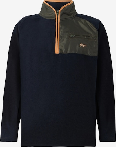 Denim Project Välikausitakki ' DP Combined Half Zip ' värissä tummansininen, Tuotenäkymä