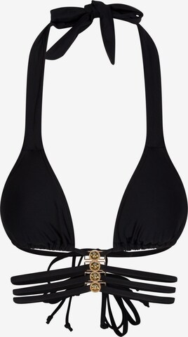 Moda Minx Triangen Bikiniöverdel 'Wakiki' i svart: framsida