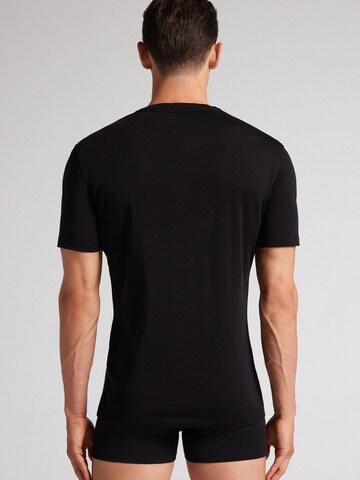 IUMAN Intimissimi Uomo Shirt in Schwarz