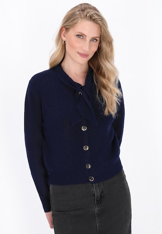 Cardigan DreiMaster Vintage en bleu : devant