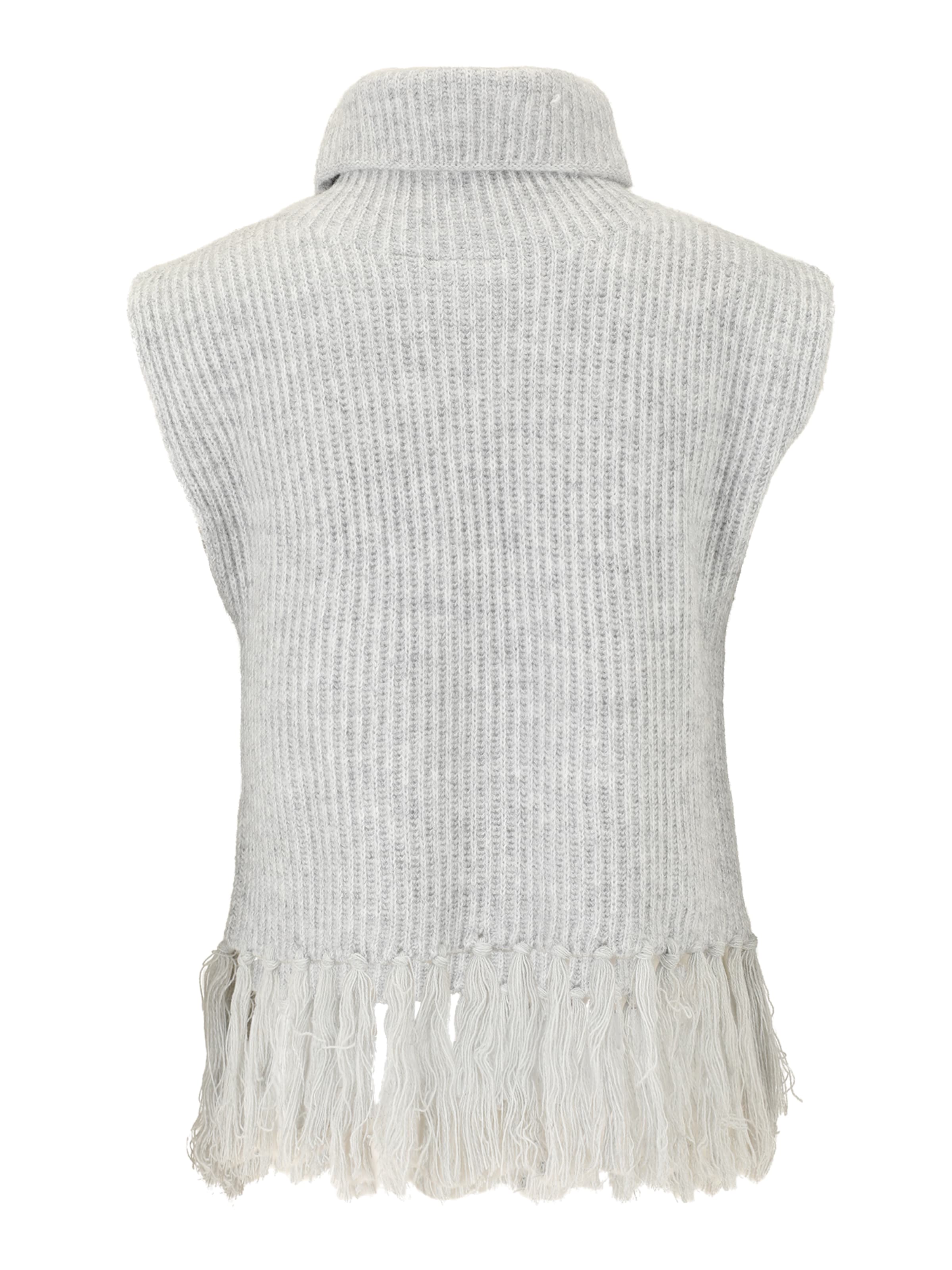 VILA Pullunder in Grau