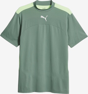 PUMA Performance Shirt in Green: front