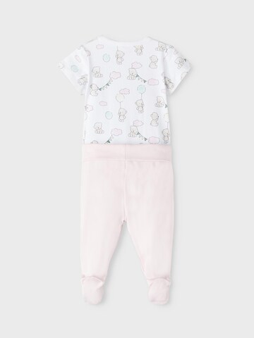 Ensemble de linge 'Patti' NAME IT en rose