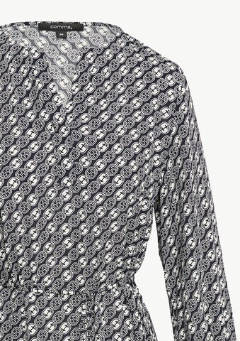COMMA Jurk in Blauw