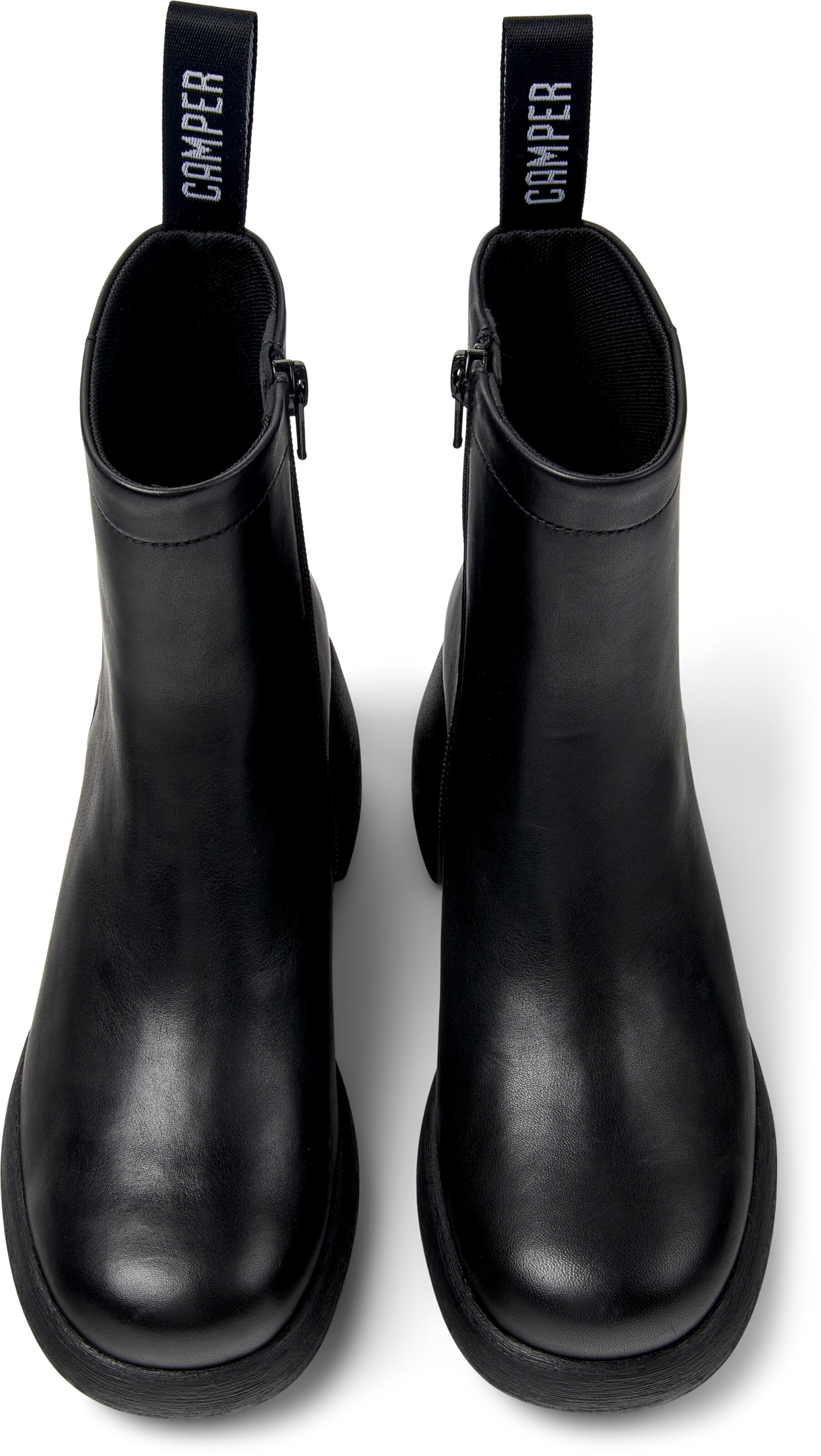 CAMPER Enkellaarsje in Zwart