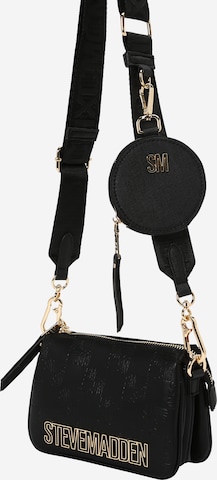 STEVE MADDEN Handbag 'ROY' in Black: front
