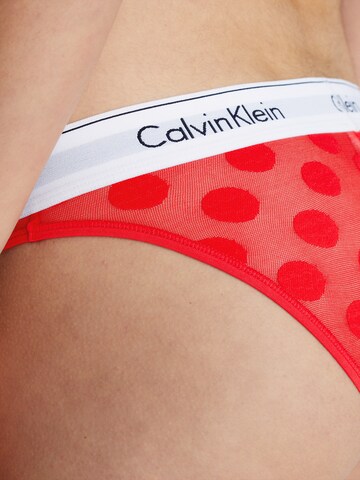 Calvin Klein Underwear Slip in Rood