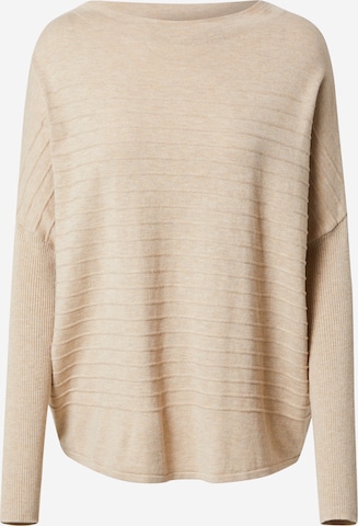 ESPRIT Tröja i beige: framsida