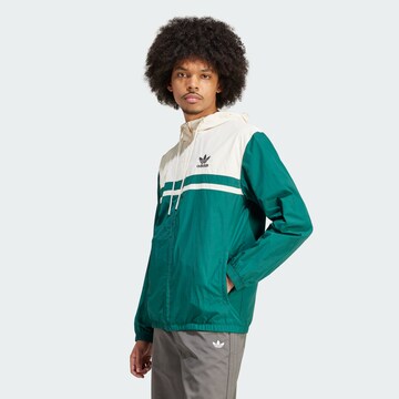 ADIDAS ORIGINALS Φθινοπωρινό και ανοιξιάτικο μπουφάν σε πράσινο