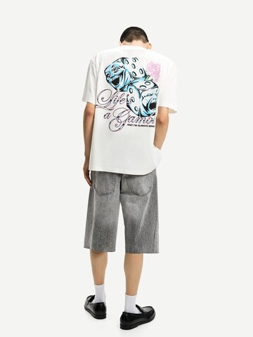 Bershka Shirt in White