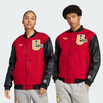 Veste outdoor 'Manchester United VRCT' ADIDAS ORIGINALS en rouge : devant