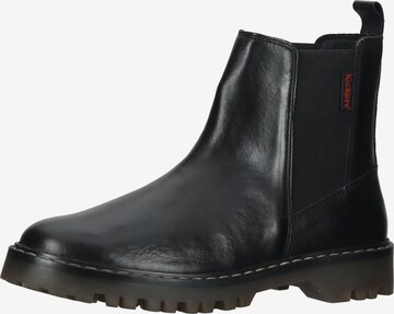 Kickers Chelsea Boots in Schwarz: predná strana