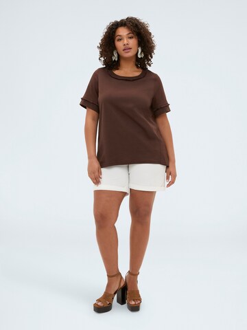 Fiorella Rubino Shirt in Brown