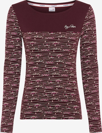 KangaROOS Shirt in Rot: Vorderseite