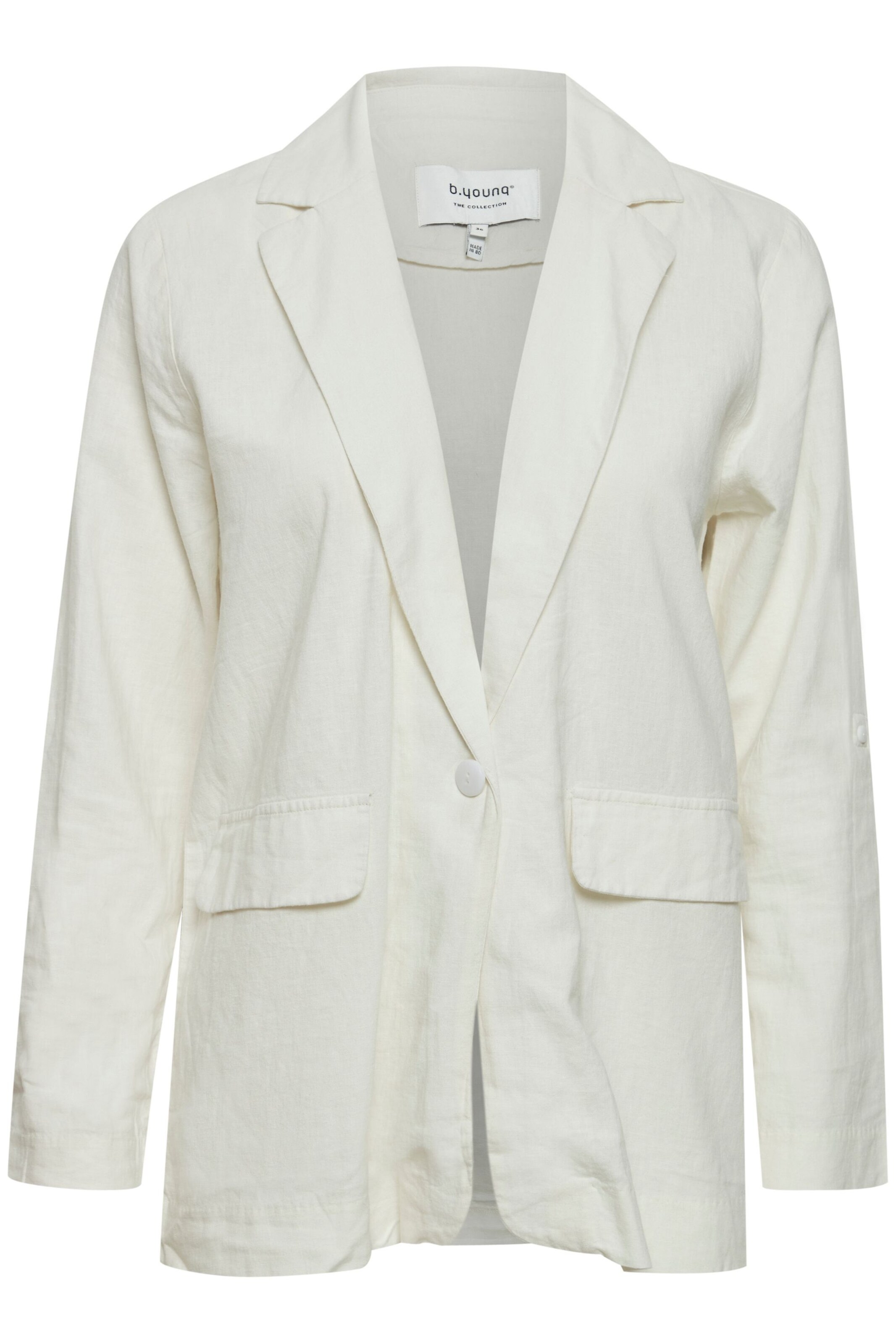 b.young Blazer 'Falakka' in White: front