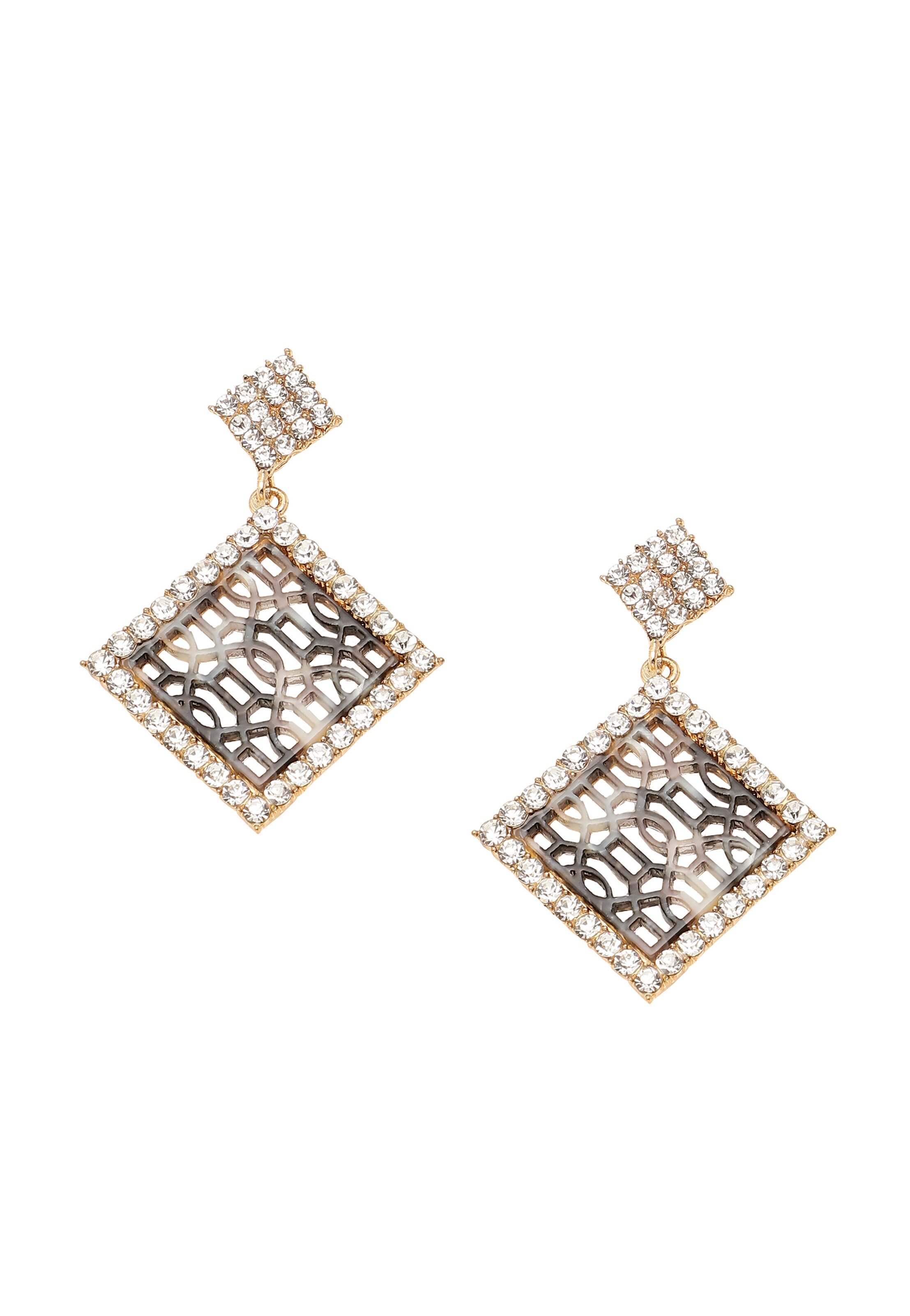 SOHI - Brincos em prata: frente